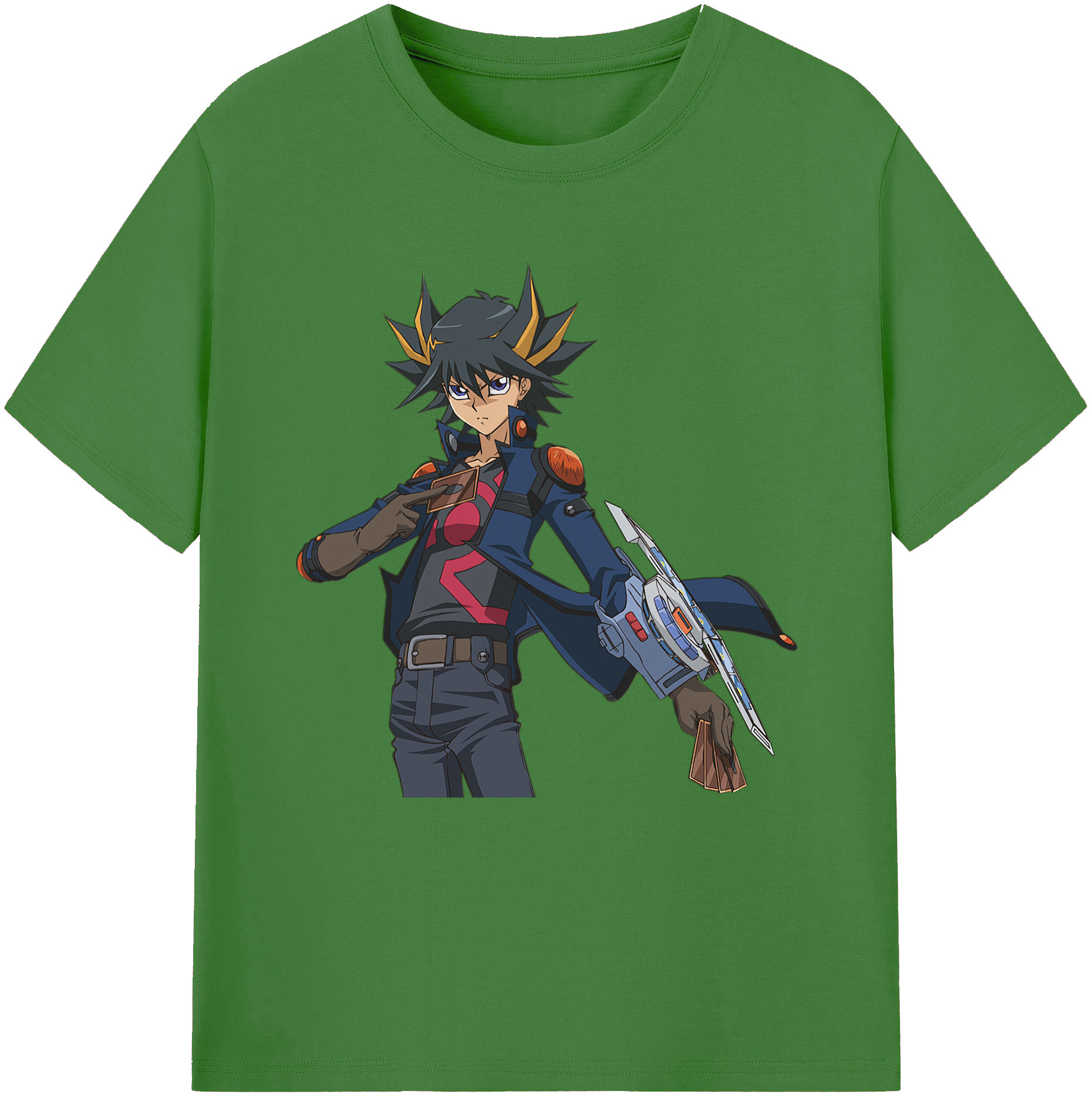（画像用） 遊☆戯☆王 Yu-Gi-Oh! レディースカジュアルプリントTシャツ（綿100％）